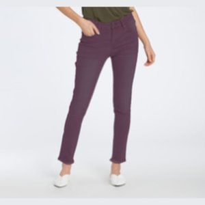 Ankle Skinny Jeans Purple